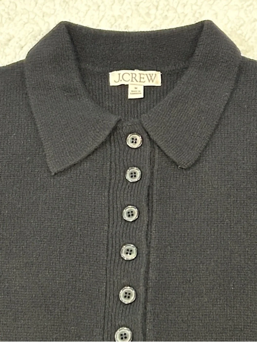 J Crew Milano Cinched Cardigan
